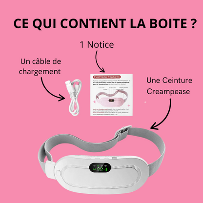Ceinture chauffante ( Blanc )